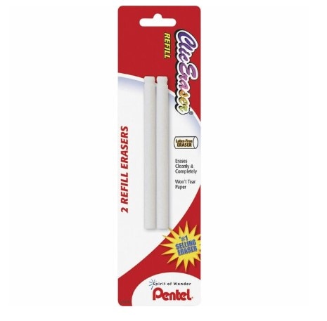 Pentel Clic Eraser - Refill Pkg of 2