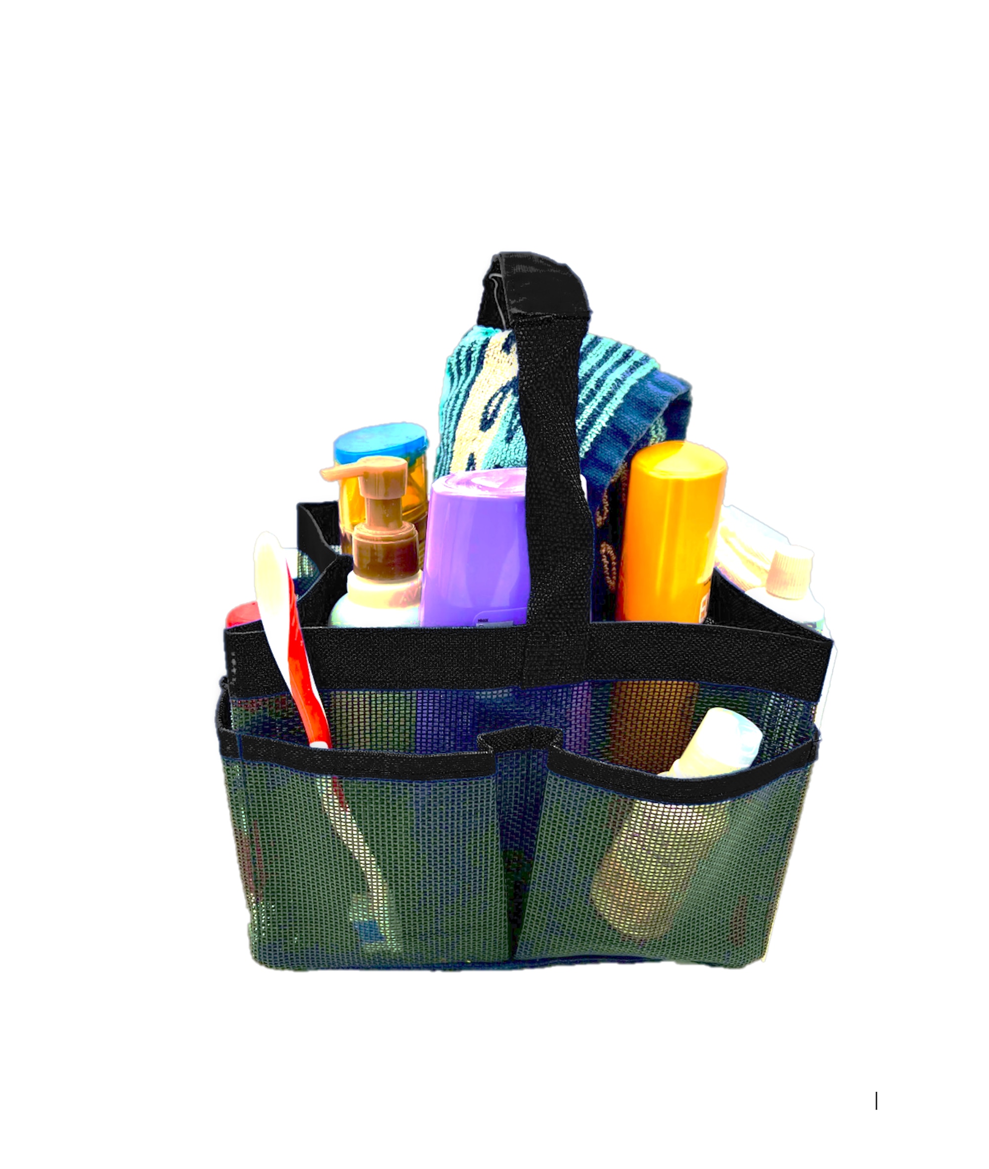 DormDoc Mesh Shower Caddy - Black
