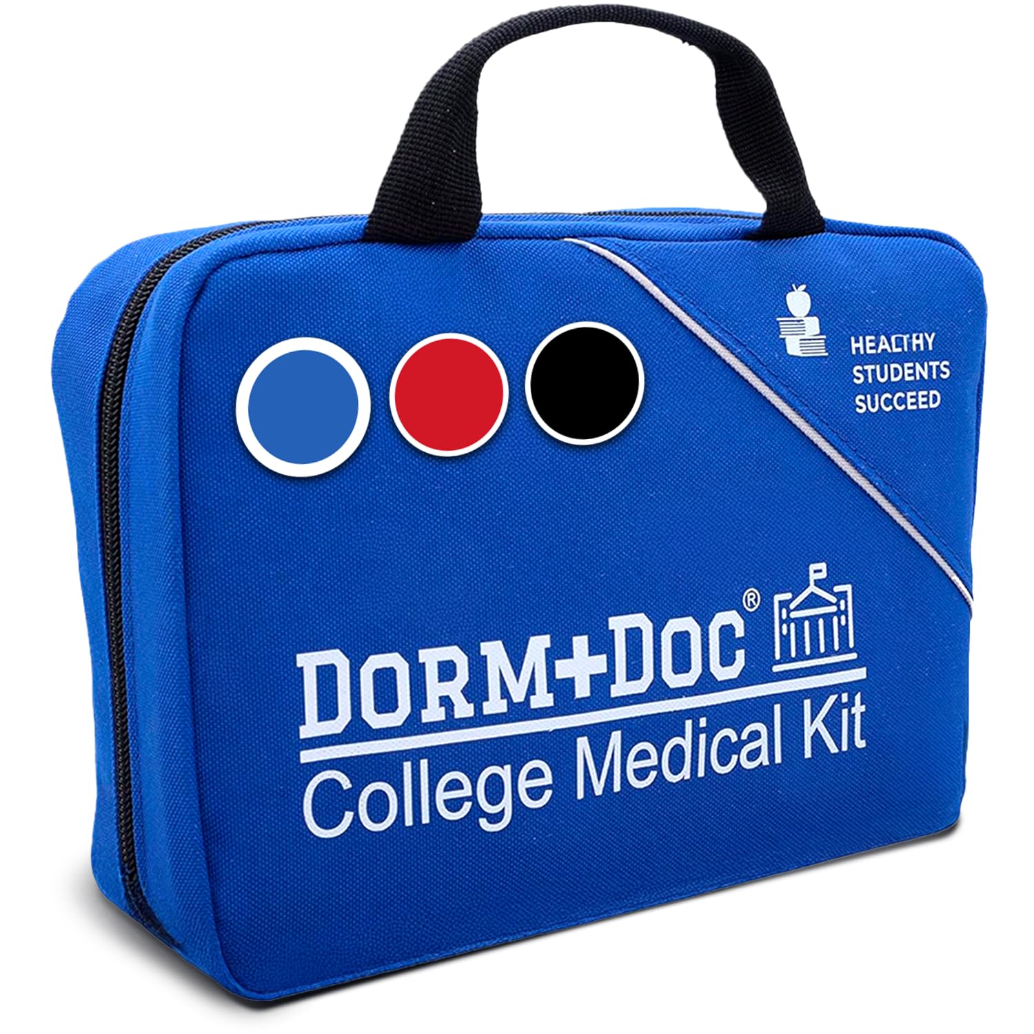 DormDoc 175 Piece First Aid Kit - Blue