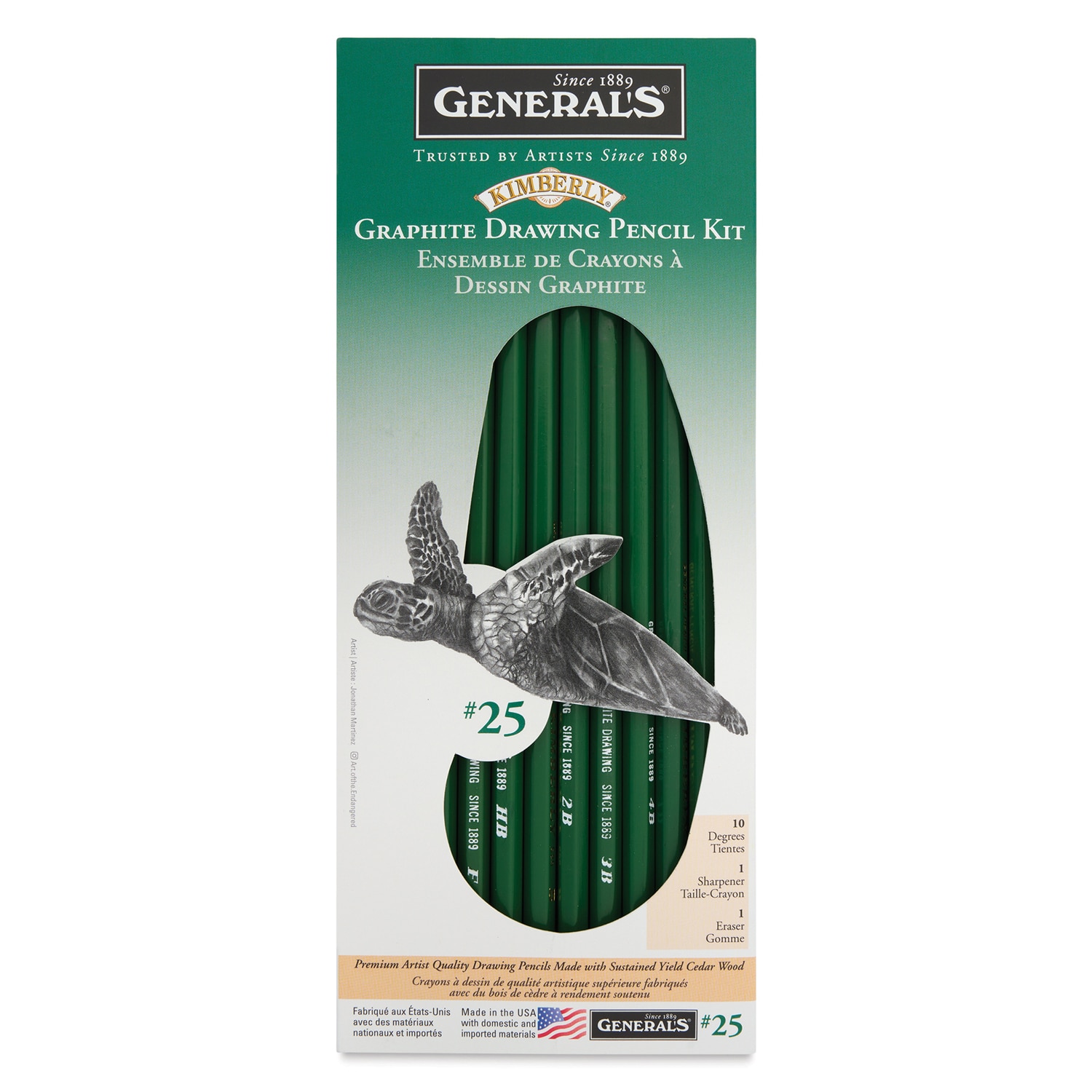General Pencil Kimberly Graphite Drawing Kit No. 25