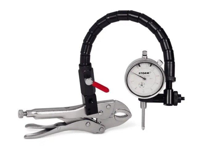 Dial Indicator with Locking Pliers