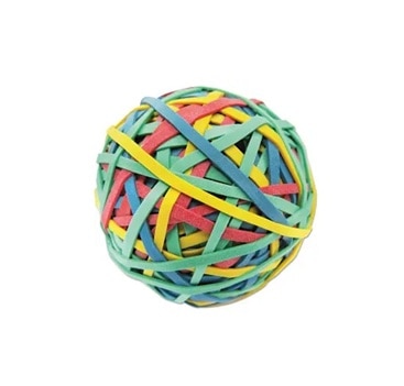 U Brands 275ct Rubber Band Ball