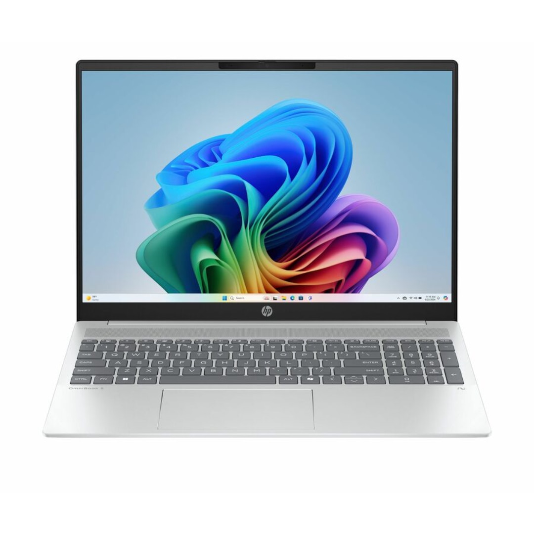HP OmniBook 5 16-ag1547nr 16" Touchscreen Copilot+ PC Laptop AMD Ryzen AI 7 350 16GB 1TB SSD in Glacier Silver