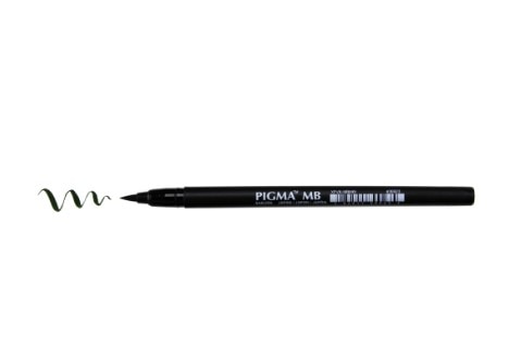 Pigma Professional Brush Pens, Medium Brush Black