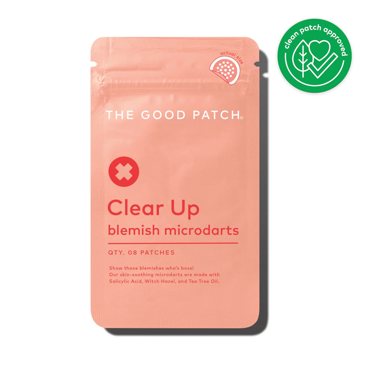 The Good Patch Clear-Up Acne Microdart Patches 8 count