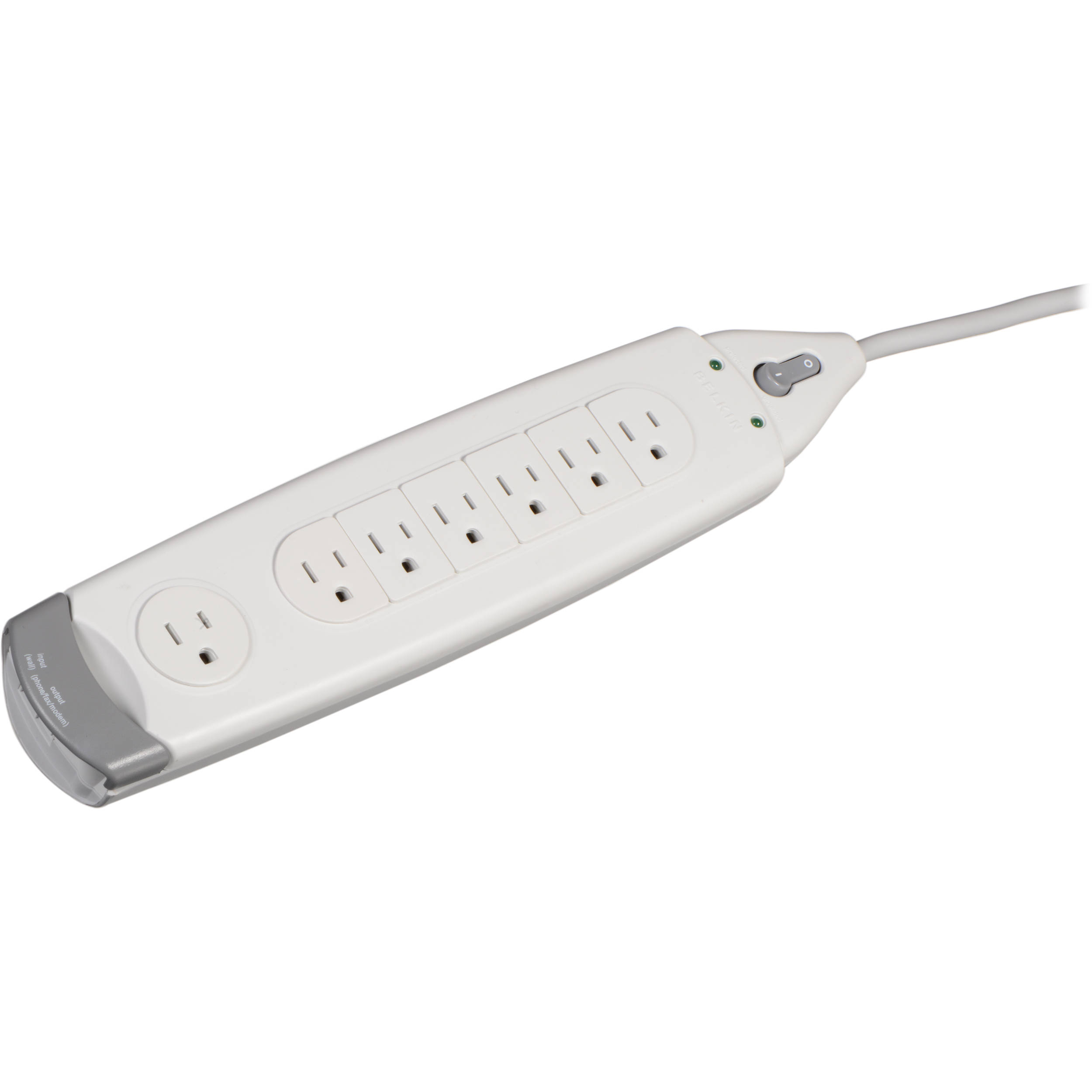 Belkin 7 Outlet Power Strip Surge Protector with 12ft Power Cord - 1060 Joules