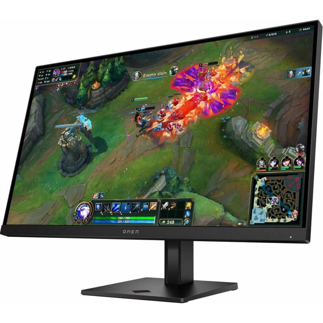 OMEN 27q G2 27" WQHD 180 Hz Gaming Monitor 2560 x 1440 Adaptive Sync/FreeSync 400 Nit 1 ms HDMI DisplayPort in Black