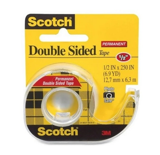 3M Scotch DoubleSided Tape 12 x 250