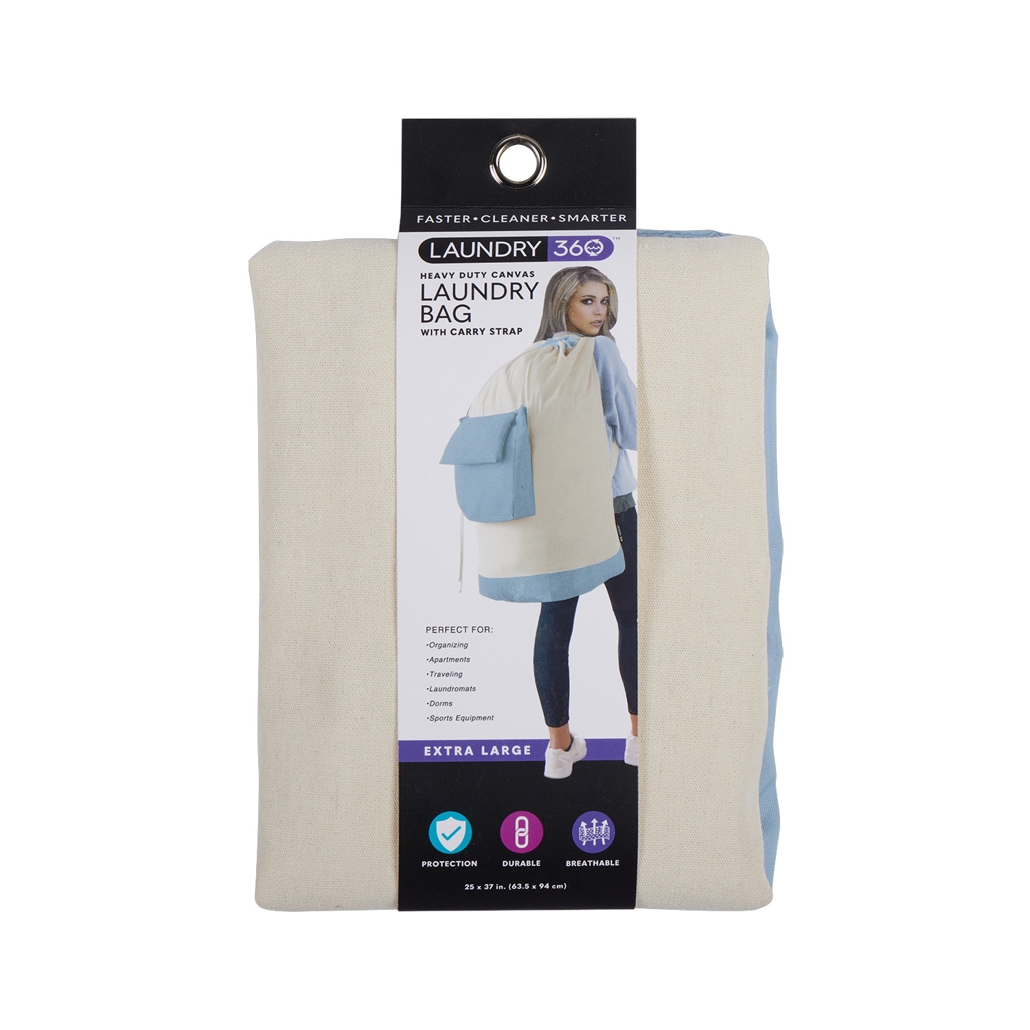 Laundry 360 Heavy Duty Laundry Bag With Carry Strap