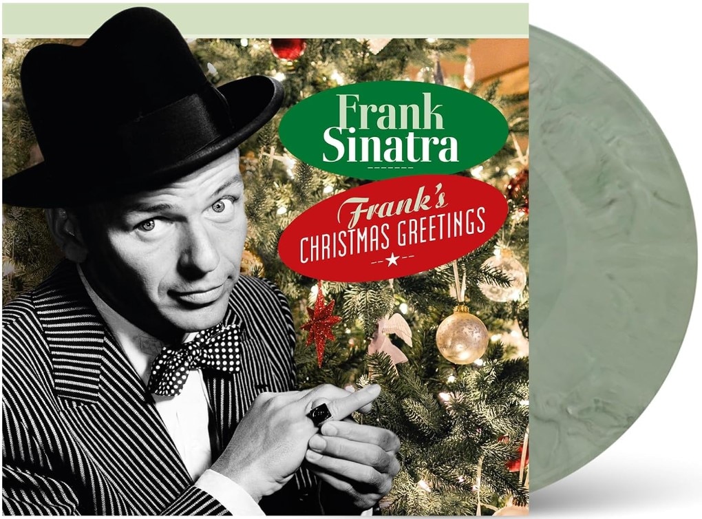 FRANK'S CHRISTMAS GREETINGS (180G/WHITE BLACK & DARK MOSS GREEN