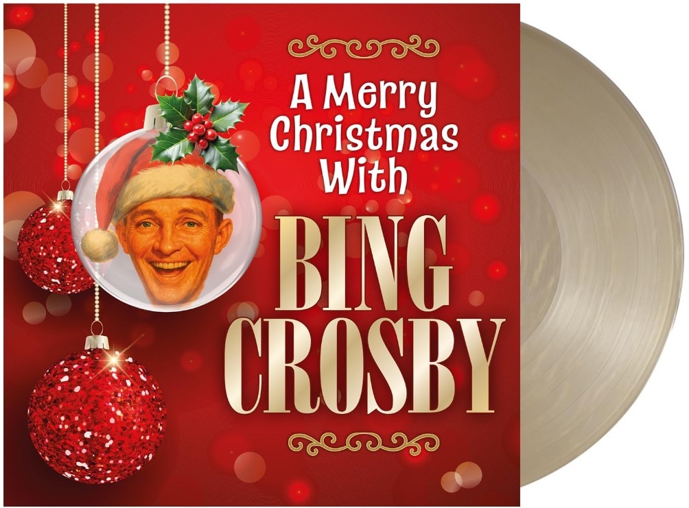 MERRY CHRISTMAS WITH (180G/CRYSTAL CLEAR & SOLID GOLD VINYL)