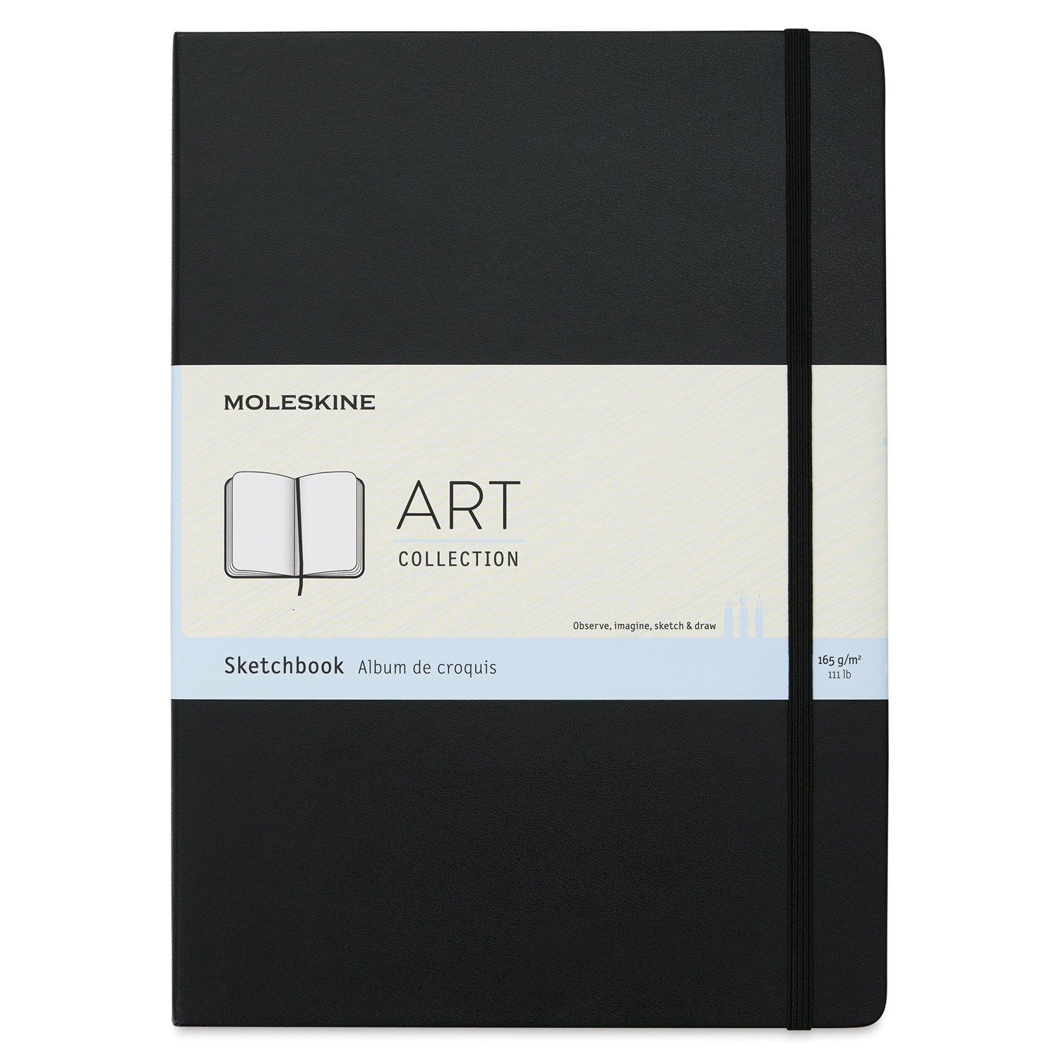 Moleskine Art Collection Sketchbook - Black A4