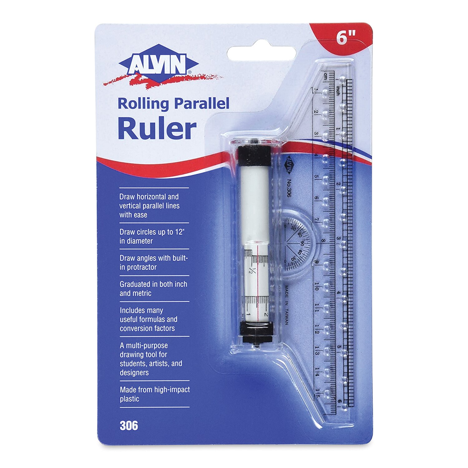 Rolling Ruler 6in