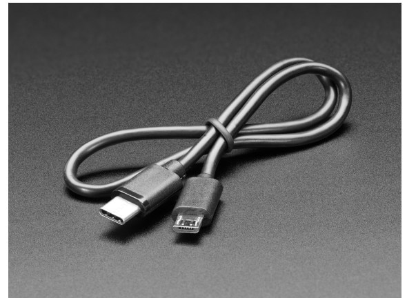 USB C to Micro B Cable - 1 ft