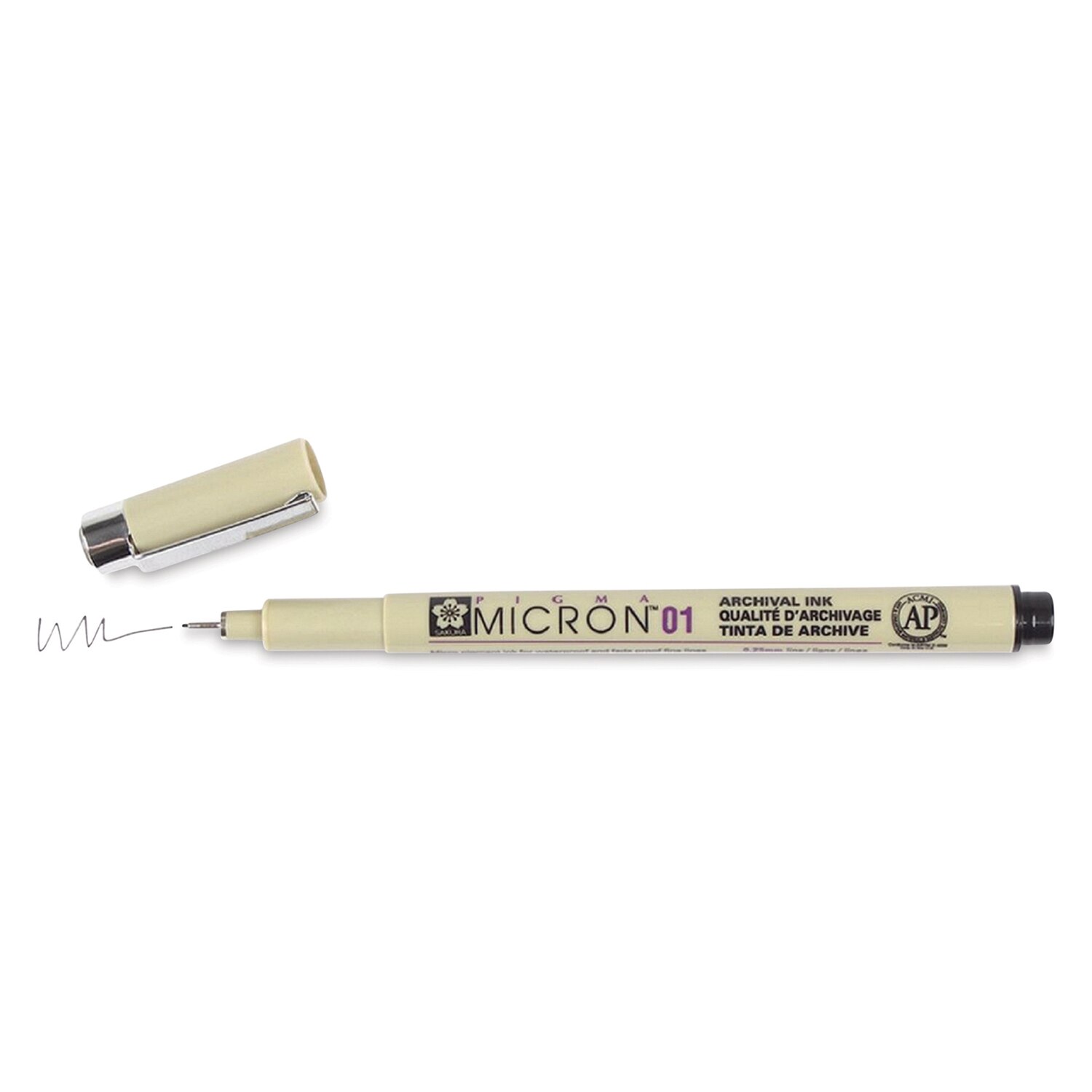 Sakura Pigma Micron Pen - Black 01