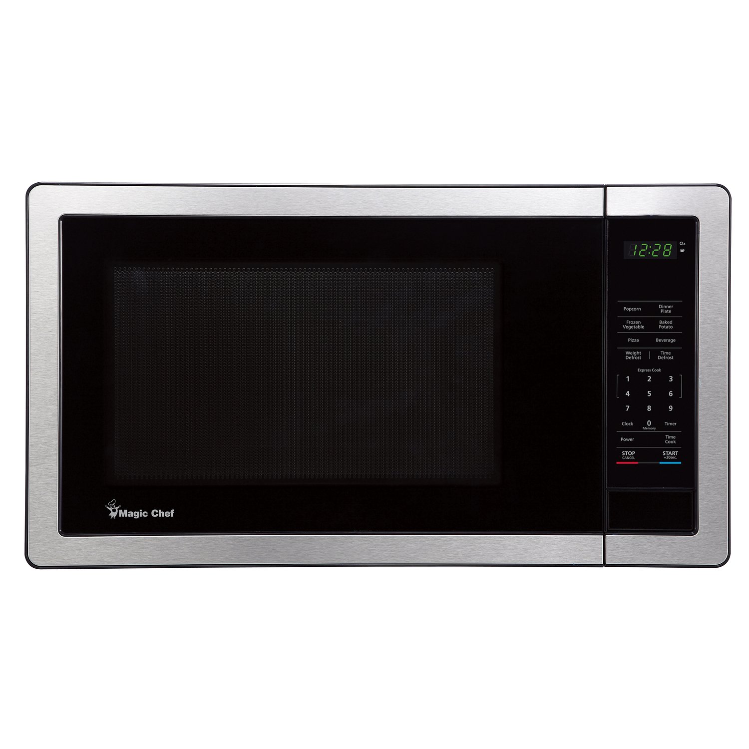 Magic Chef 1.1-cu. ft. Countertop Microwave Oven in Stainless Steel