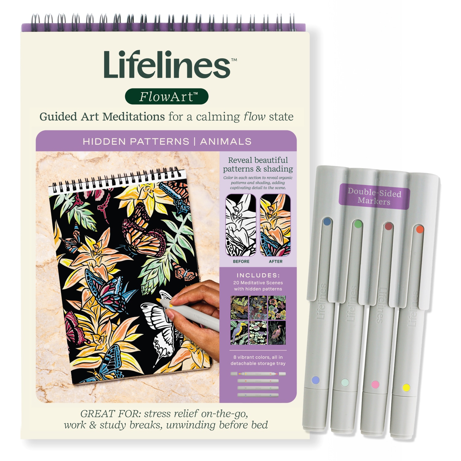 Lifelines Flow Art  Pattern Art Animals