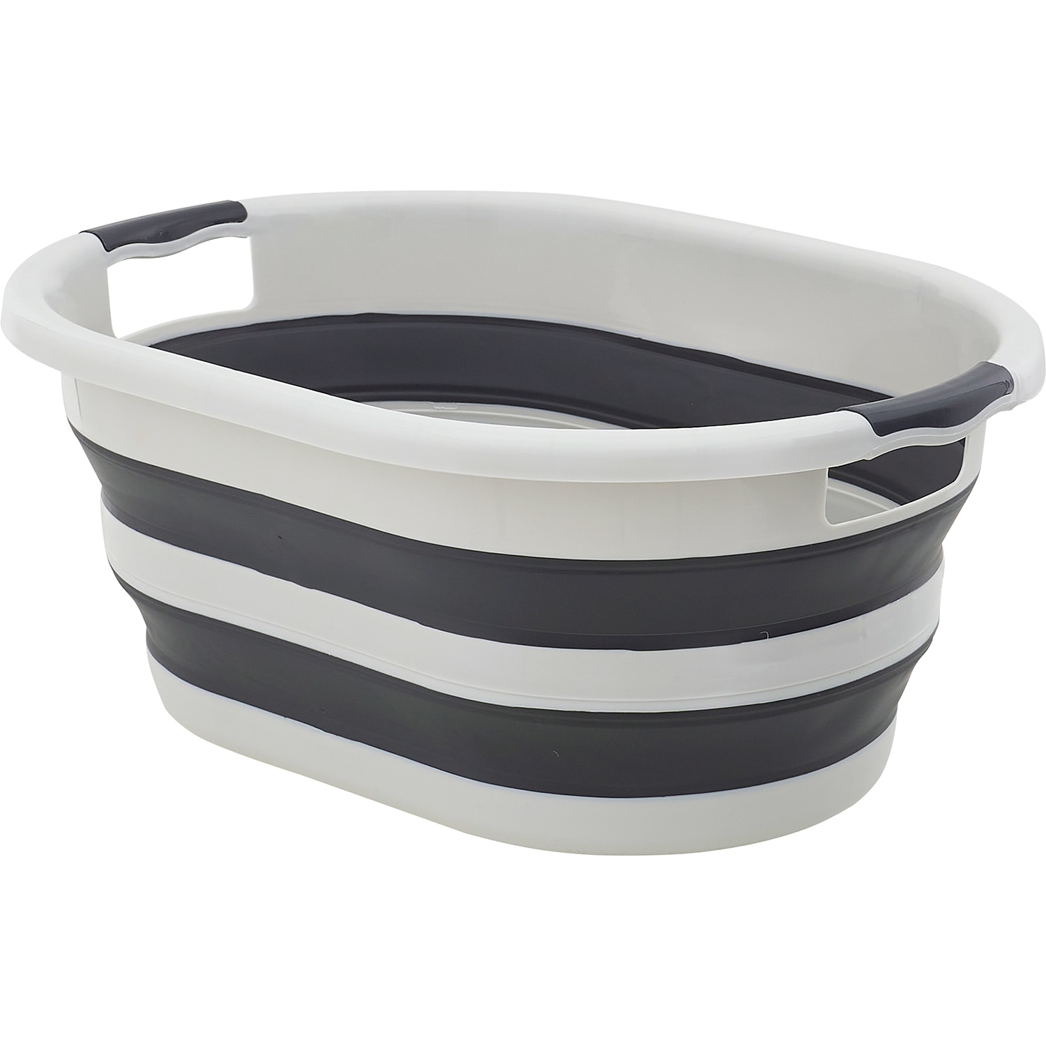 Superio Laundry Basket Grey 50L