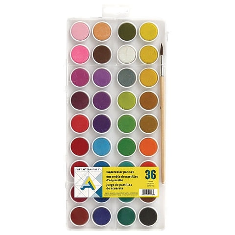 Watercolor Paint Pan 36/set