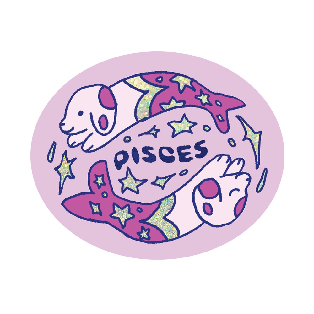 Pisces Die-Cut Sticker