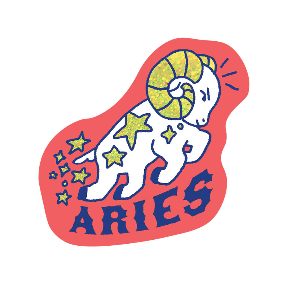 Aries Die-Cut Sticker