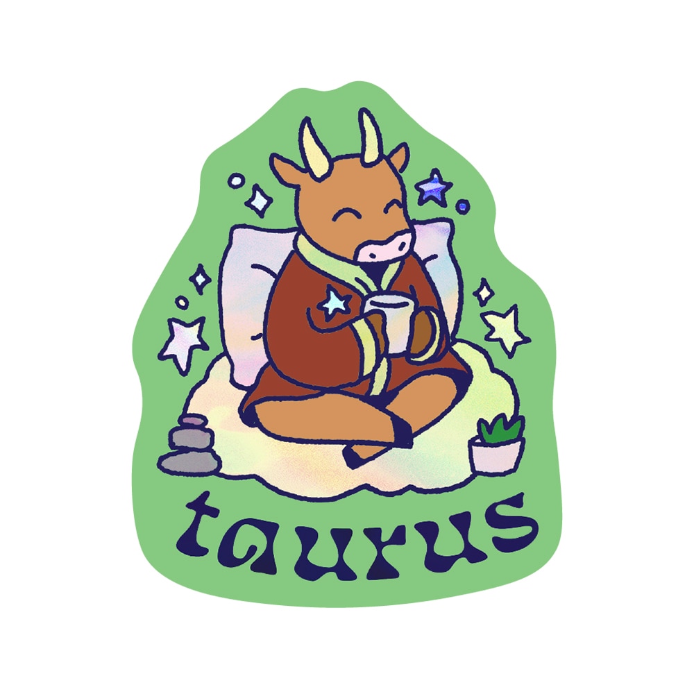 Taurus Die-Cut Sticker