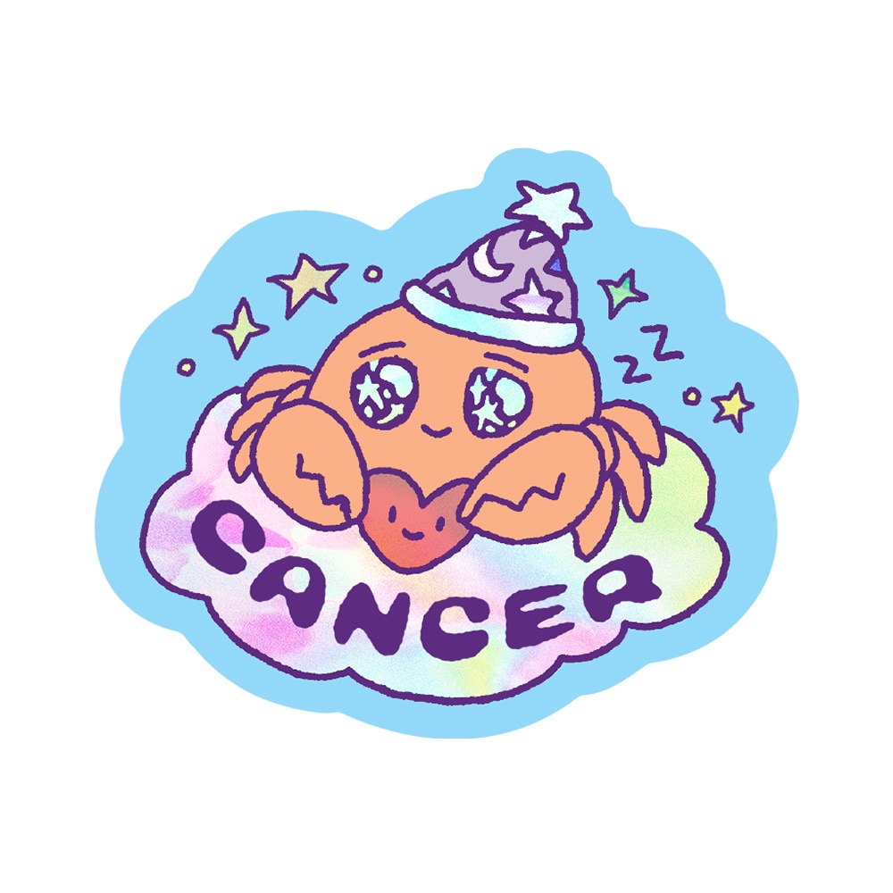 Cancer Die-Cut Sticker
