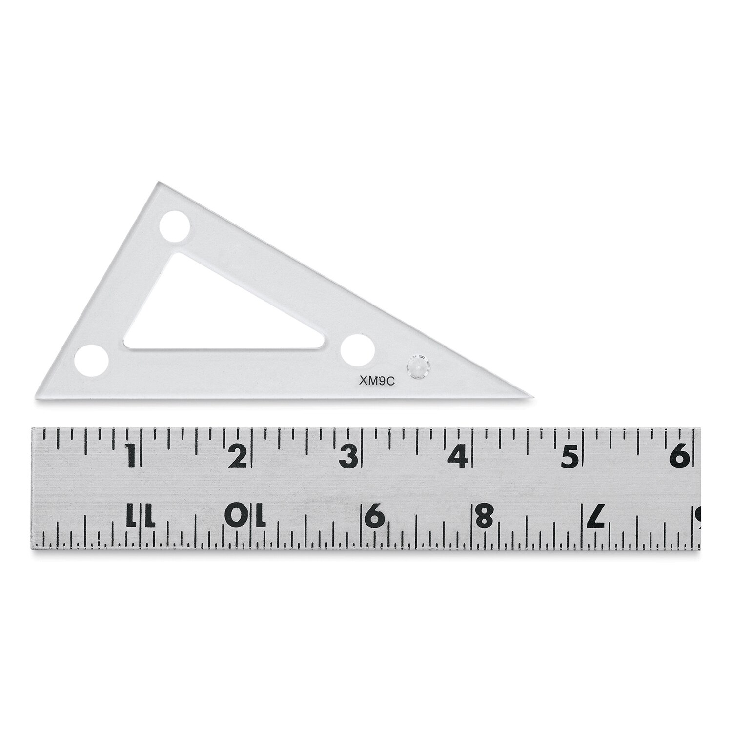 Westcott Styrene Triangle - 4" 30/60