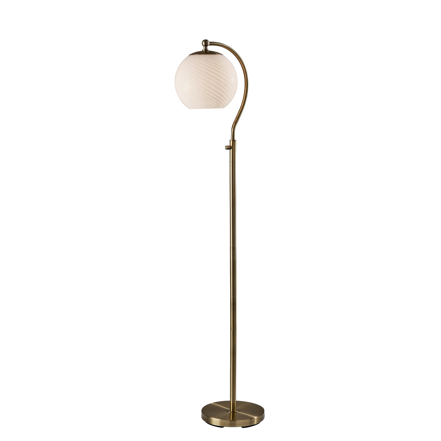 Adesso Swirl Floor Lamp