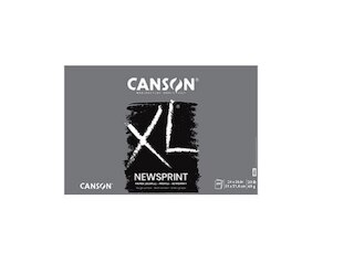 Canson XL Newsprint Paper Pad, 100 Sheets, 18