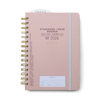 Designworks Ink 2025-2026 Standard Issue Blush Planner Medium