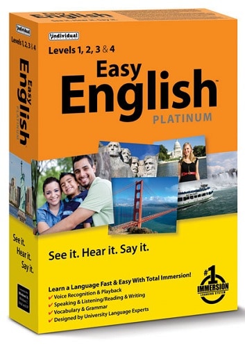 Easy English Platinum Language Learning Software for Windows