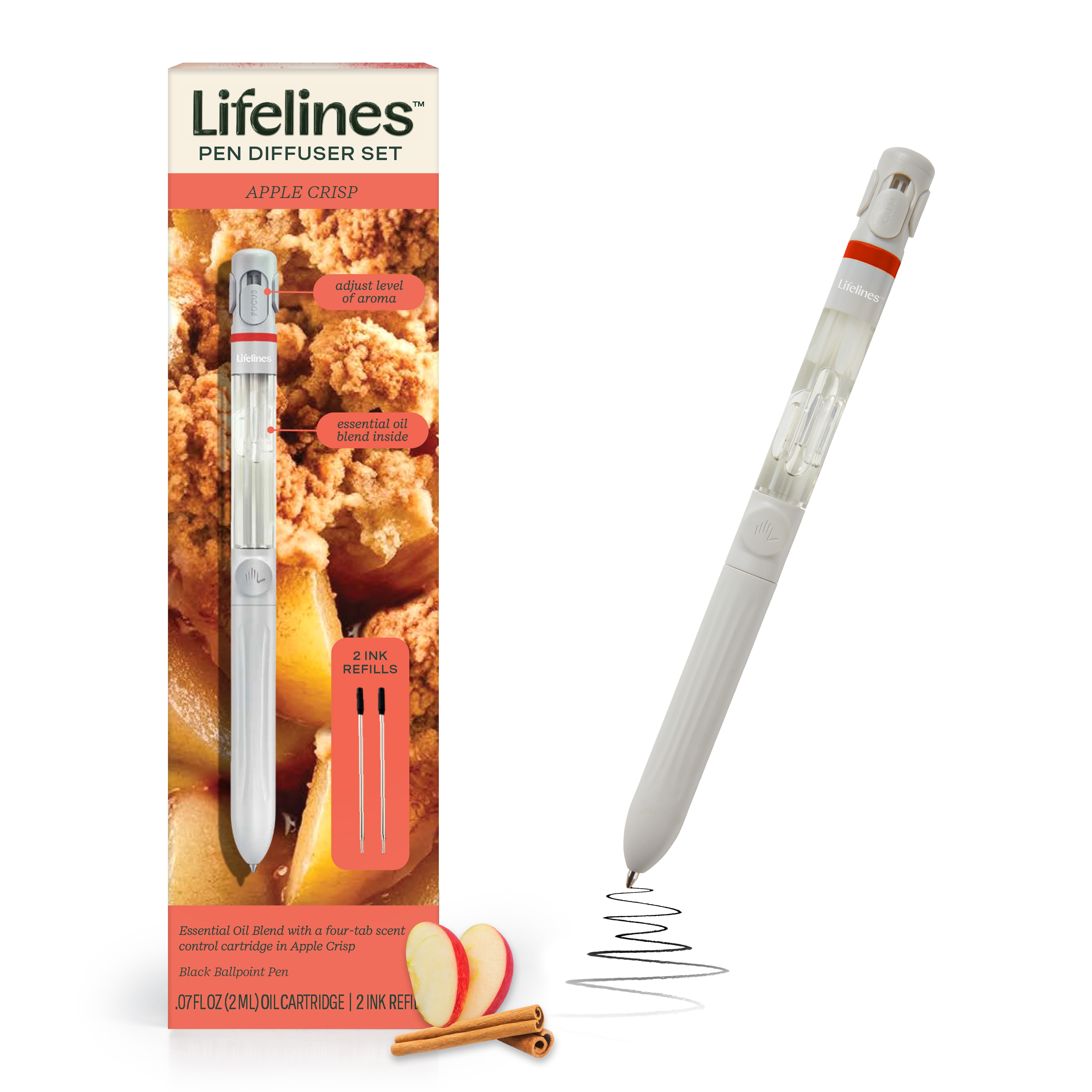 Lifelines Pen Diffuser with Essential Oil Blends
