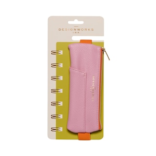 Designworks Ink Elastic Notebook Pouch Pink