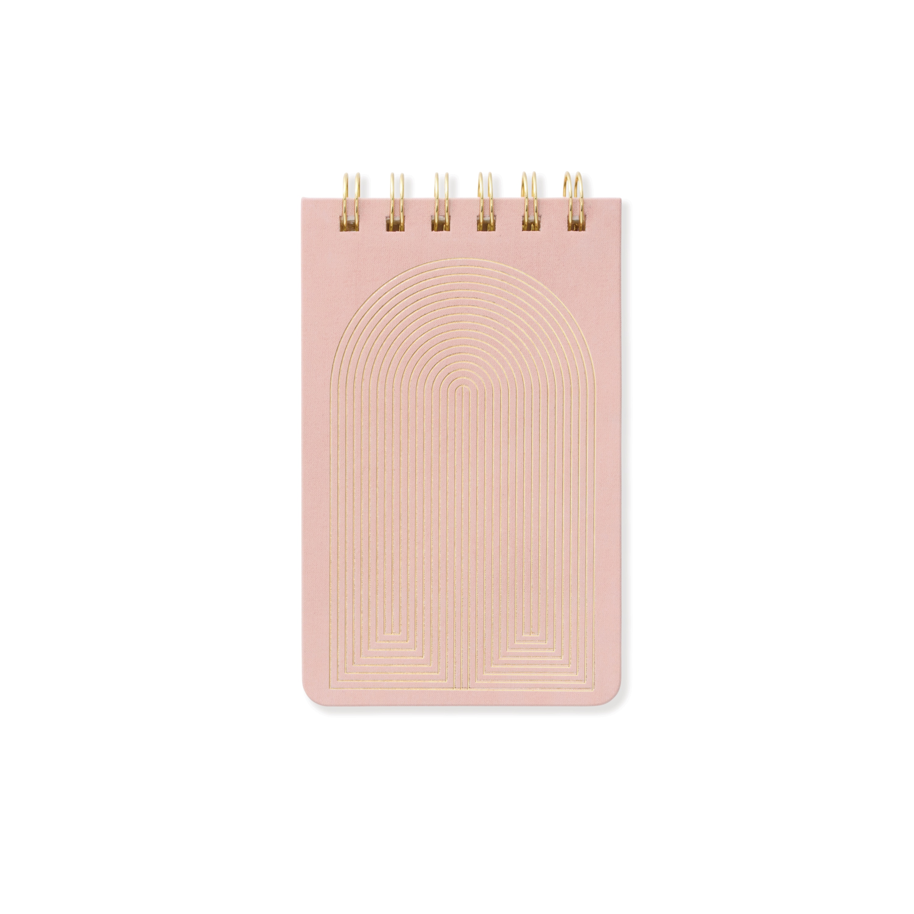Designworks Ink Radiant Rainbow Cloth Covered Notepad 3.5"x5.8"