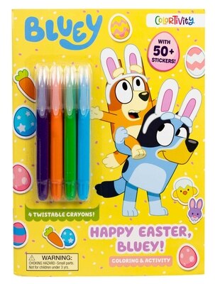 Bluey Colortivity: Happy Easter  Bluey!