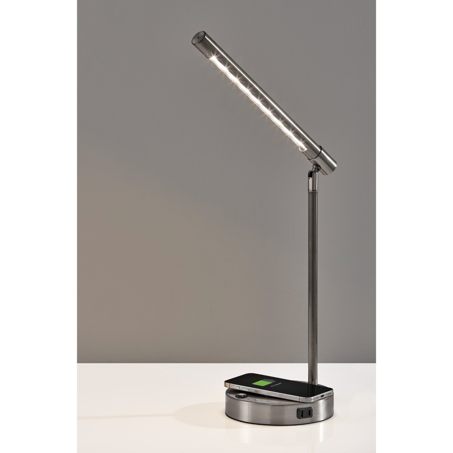 Adesso Dax LED Wireless Charging Desk Lamp