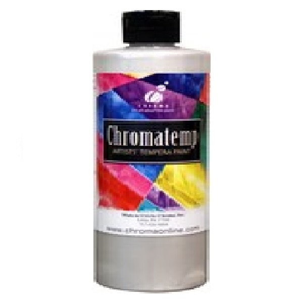 CHROMATEMP ARTISTS TEMPERA PAINT 16.9OZ PEARLESCENT WHITE