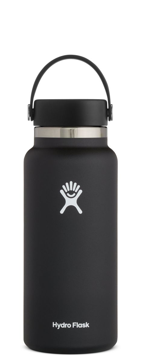 Hydro Flask 32 oz. Wide Mouth With Flex Cap Black 2.0