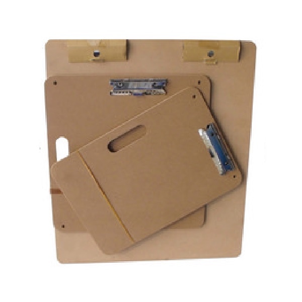 SKETCH BOARD W/CLIPS RUBBER BAND 5MM THICK 13X19