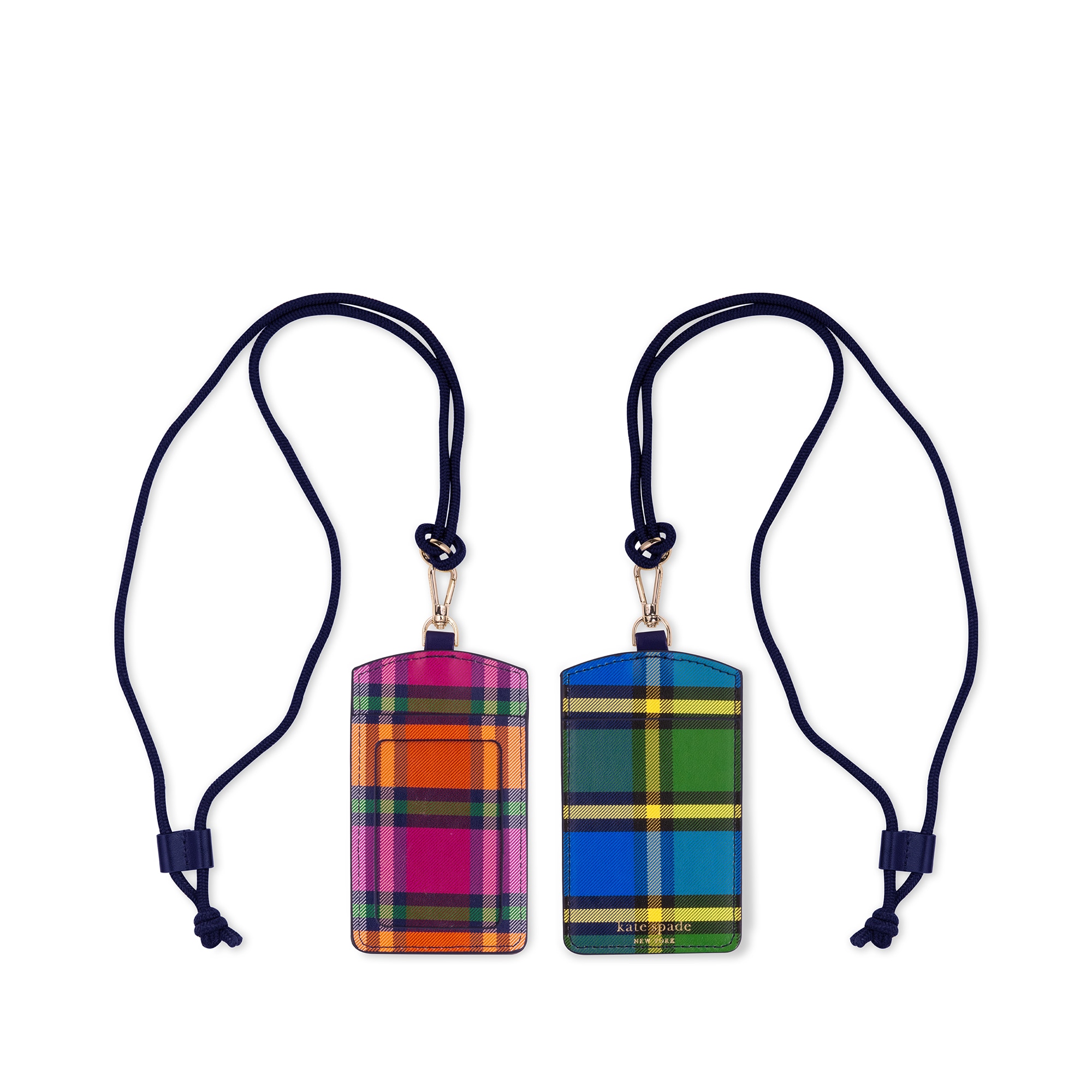 Kate Spade ID Holder, Grand Plaid Duo