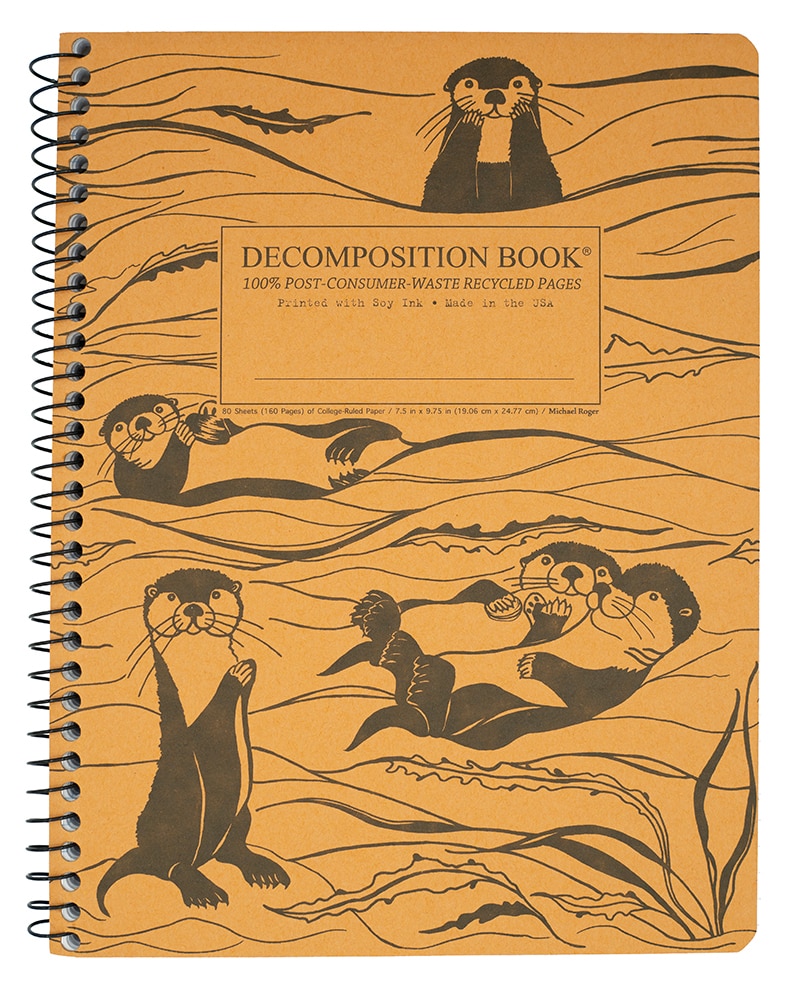 Otters Coilbound Decomposition Book