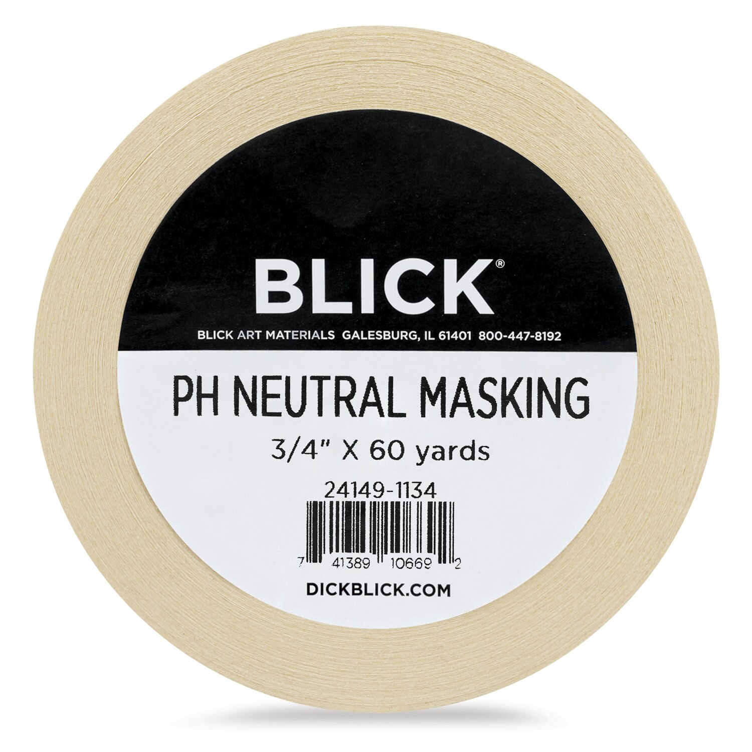 PRO 796 PH NEUTRAL MASKING TAPE 3/4 INCH X 60 YARDS