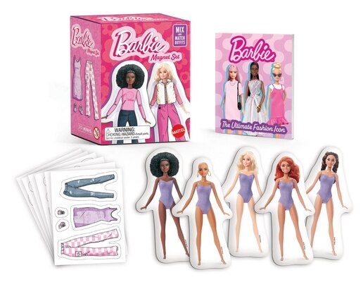 Barbie Magnet Set: Mix-And-Match Outfits