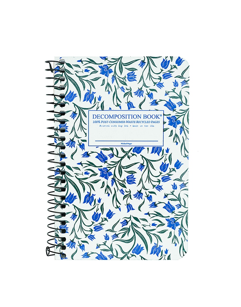 Bluebells Pocket Coil Decomposition Book