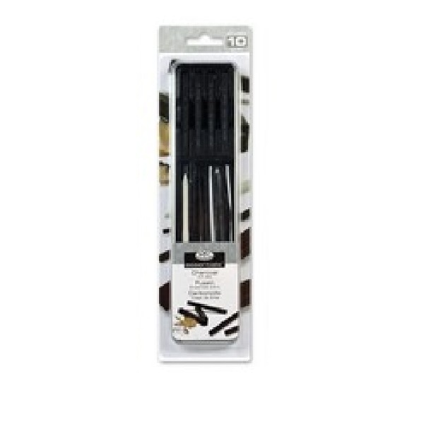 MINI TIN ART SET CHARCOAL & WILLOW STICKS