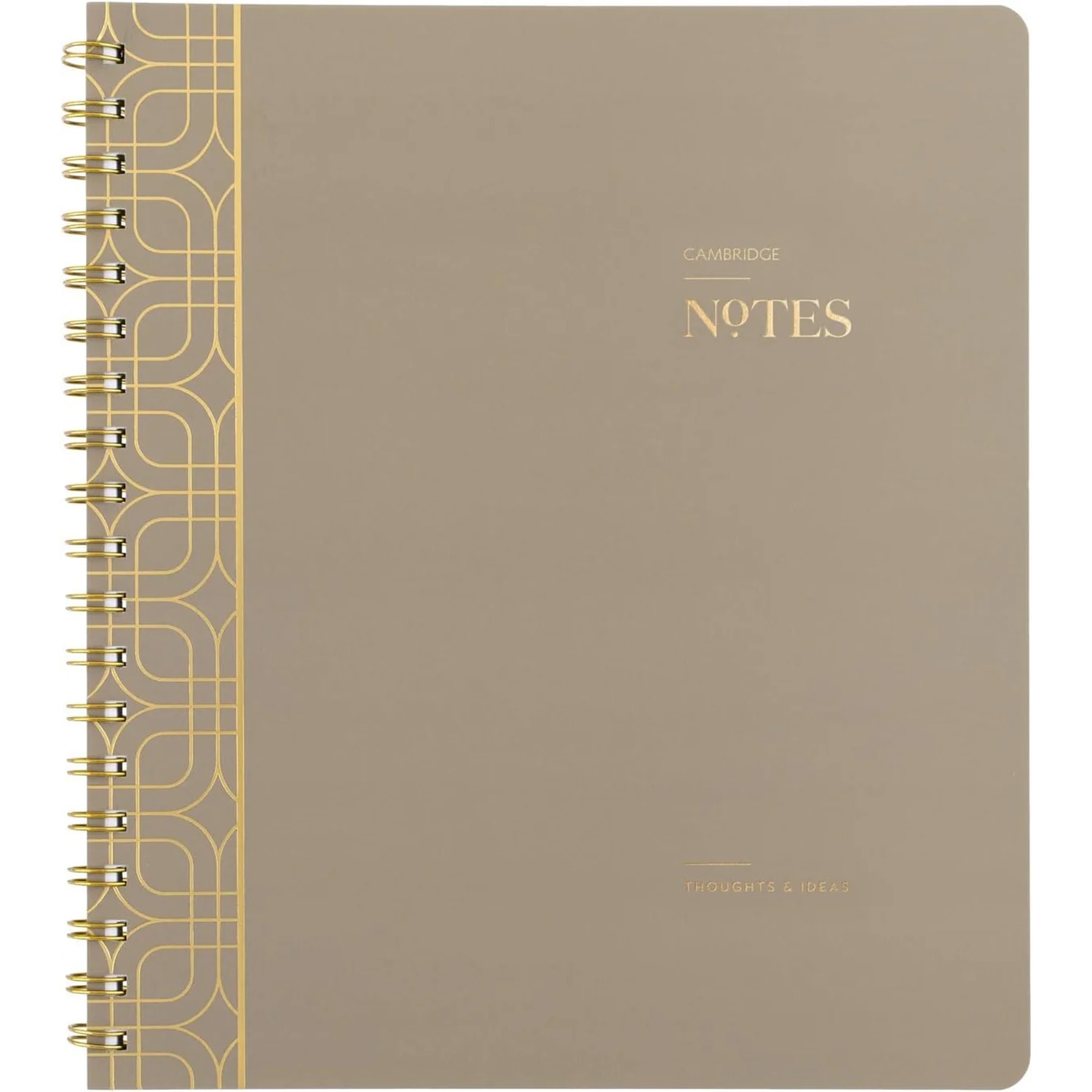 Cambridge(R) WorkStyle(R) Notebook 80 Sheets Timeless Taupe Medium 8" x 10"