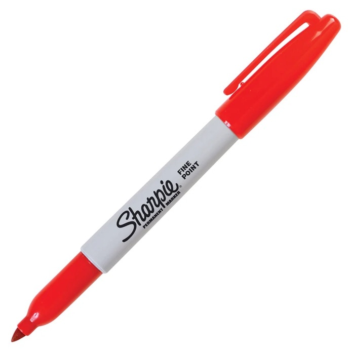 Sharpie Red Fine Line Blister Marker