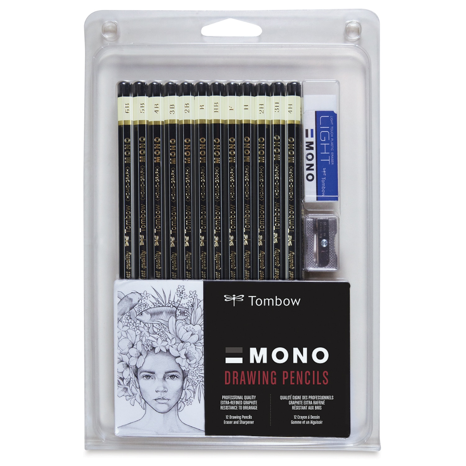 Tombow Mono Professional Drawing Pencils - Set of 12