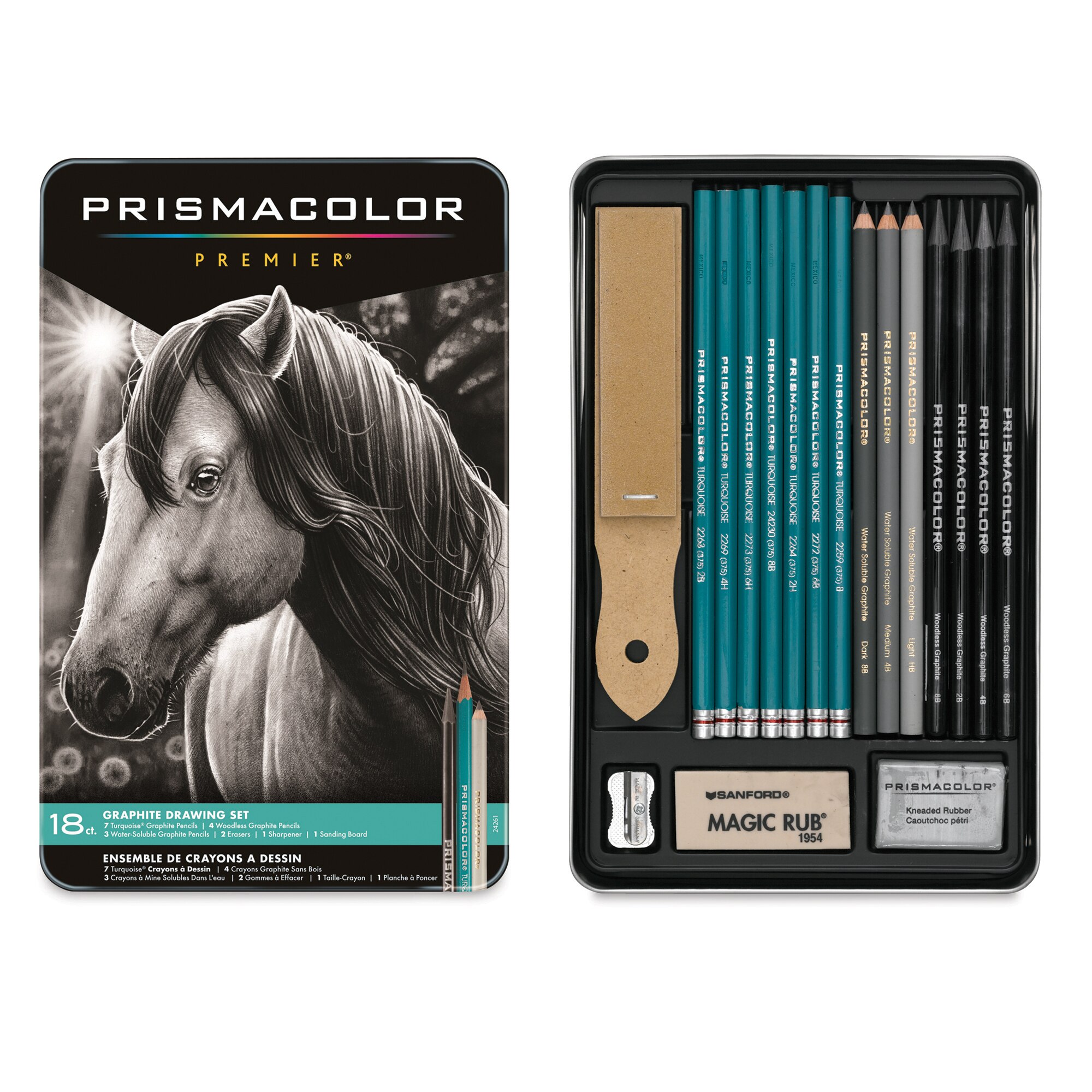 Prismacolor Graphite Drawing Set - Graphite Set of 18